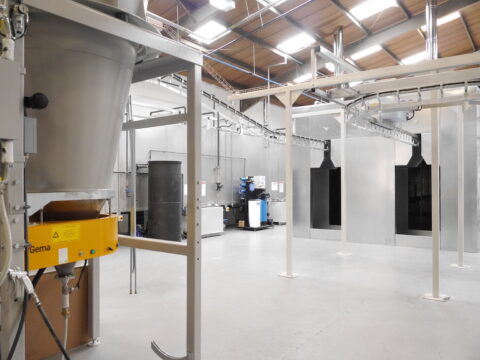 Powder Coating Equipment Manufacturers | td finishing update Recol Ltd’s powder coating facility