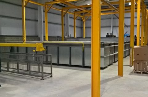 Powder coating equipment for sale at td finishing | Swallow Architectural Aluminium Ltd