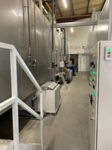 Metal Office Upgrade with New Online Pretreatment and Powder Plant