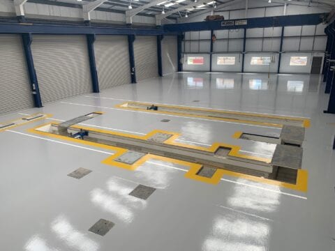Dealing with newly laid concrete – how to prevent moisture delaminating resin flooring systems.