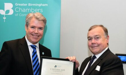 Birmingham Chamber Recognises Indestructible Paint’s Longstanding Achievement
