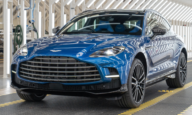 Aston Martin DBX707 enters production at St Athan