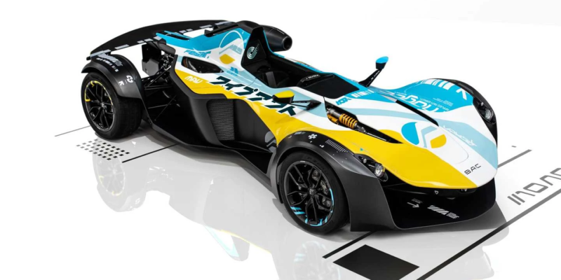 The BAC Mono R Supercar reaches full speed